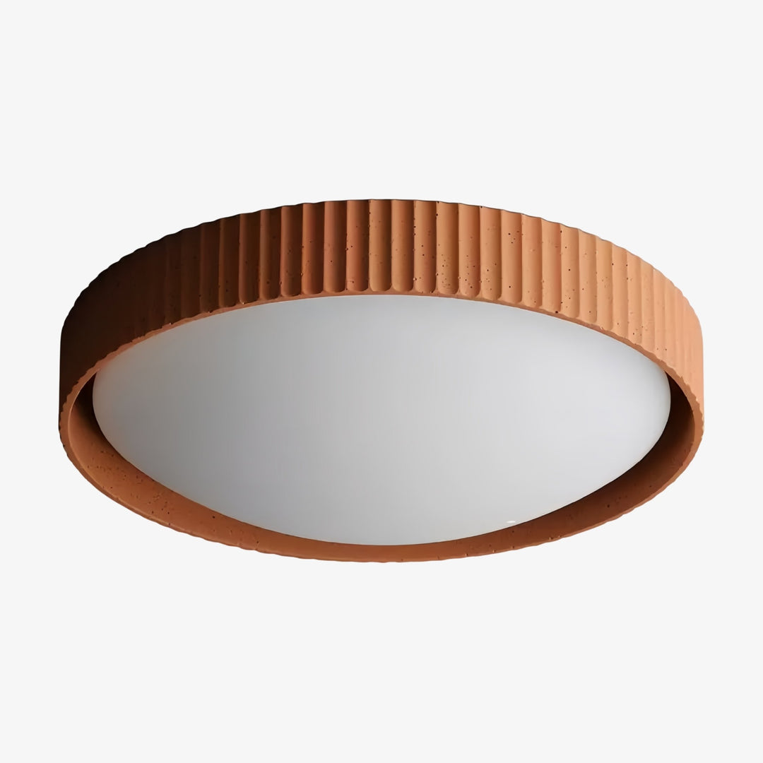 Acrion Round Ceiling Light - Modern Acrylic Light for Bedroom