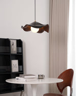 Bild in Gallery-Viewer laden, Leaf Vein Glass Plug-In Pendant Lamp