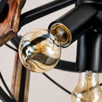 Bild in Gallery-Viewer laden, Close-up of the E27 socket and metal construction