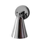 Load image into Gallery viewer, Vintage Brass Adjustable Wall Sconce with Cone and Bell Shade Options