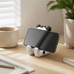 Cargar imagen en el visor de la Galería, Wooden animal phone stand scene view