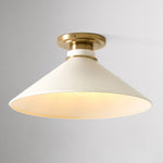 Cargar imagen en el visor de la Galería, Aurenza Flush Mount: Lámpara de techo rústica con un diseño sencillo y elegante
