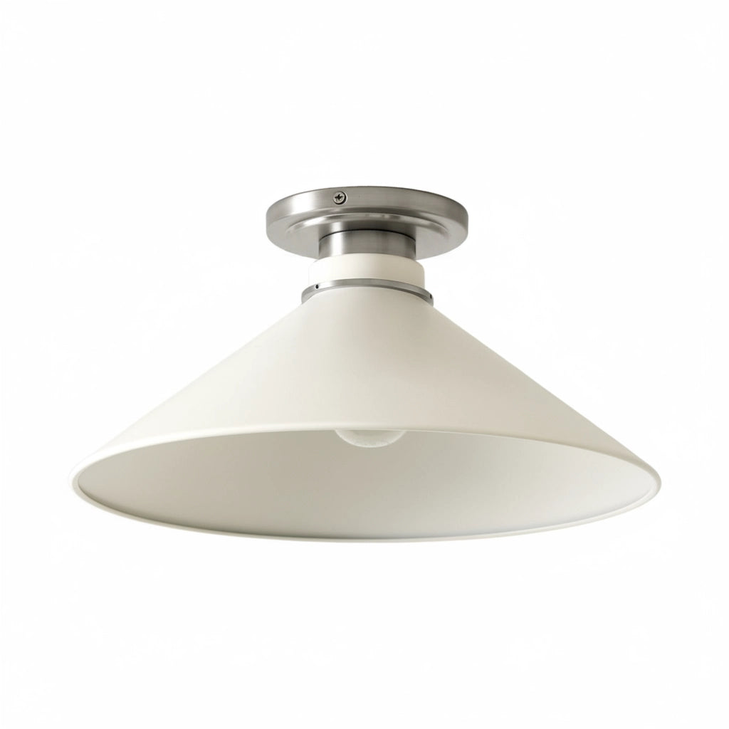 Aurenza Modern Industrial Flush Mount – Elegant Ceiling Lamp for Residential Interiors
