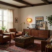 Aplique de pared moderno Luminoxis con luz LED - Iluminación elegante con difusor esmerilado para pasillo y patio