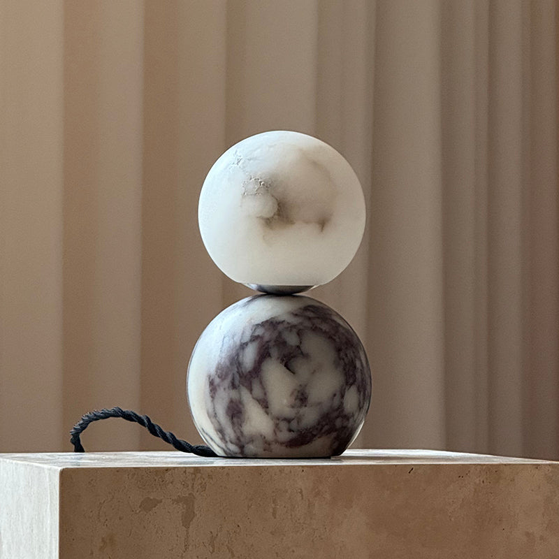 Lampe de table Lucide en marbre