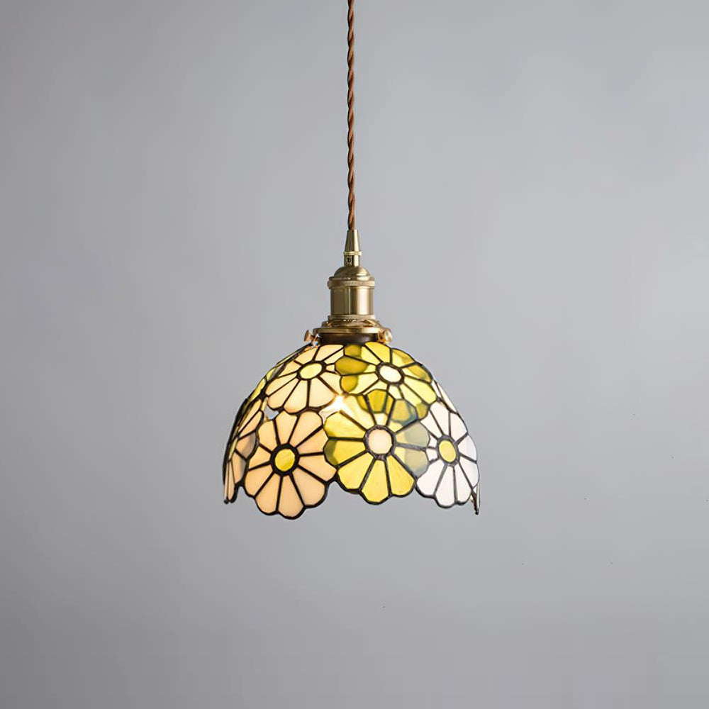 Lampe Suspendue Florale à Fiche Suka