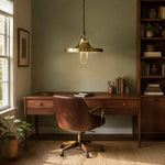 Load image into Gallery viewer, Bauhaus Adjustable Pull-Down Pendant Light