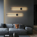 Cargar imagen en el visor de la Galería, Lámpara de Pared Moderna de Aluminio Negro