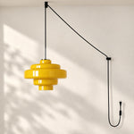 Load image into Gallery viewer, Koloro Millie Plug-In Glass Pendant Light - Retro Colorful Pendant for Modern Interiors