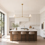 Charger l'image dans la visionneuse de galerie, Fibura Modern Fabric or Pleated Shade Chandelier for Traditional Dining Room