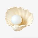 Load image into Gallery viewer, Nautris Shell Wall Lamp - Vintage Resin Lamp for Living Room