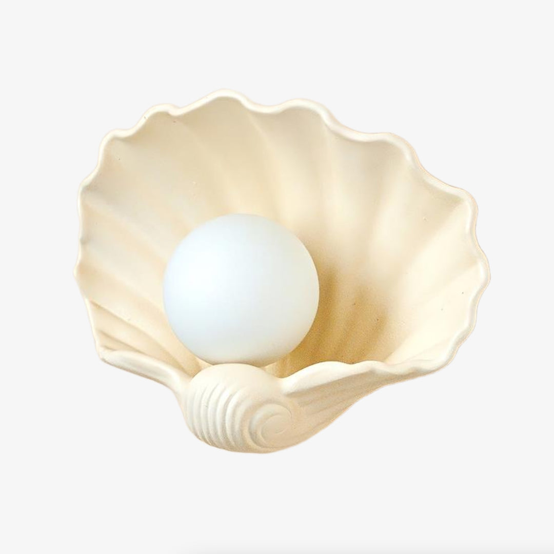 Nautris Shell Wall Lamp - Vintage Resin Lamp for Living Room