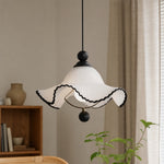 Cargar imagen en el visor de la Galería, Cazelle French Vintage Wave Pendant Light – Soft Ambient Pendant Lamp for Interiors