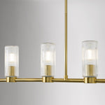 Load image into Gallery viewer, Rivora Fluted Glass Chandelier – Elegant Ribbed Lasting Design
