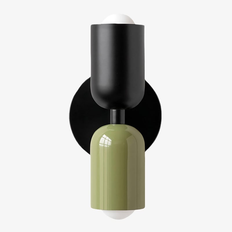 Aplique de Pared Nórdico Minimalista Symra - Lámpara de Pared Moderna de Doble Dirección para Espacios Interiores N47