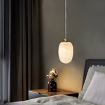 Load image into Gallery viewer, Alabaster Bedside Pendant Light