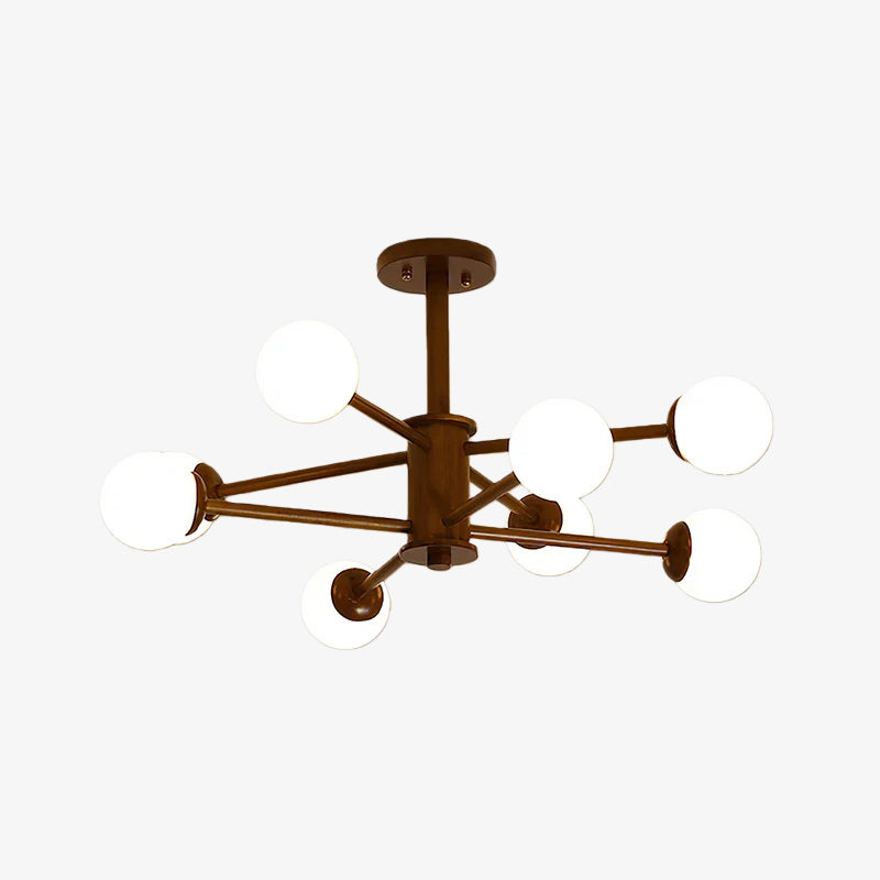 Lampe de plafond Orrise Molecular Design - Lustre artistique en forme de branche pour espaces domestiques