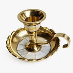 Cargar imagen en el visor de la Galería, Shell-Inlaid Scalloped Candlestick