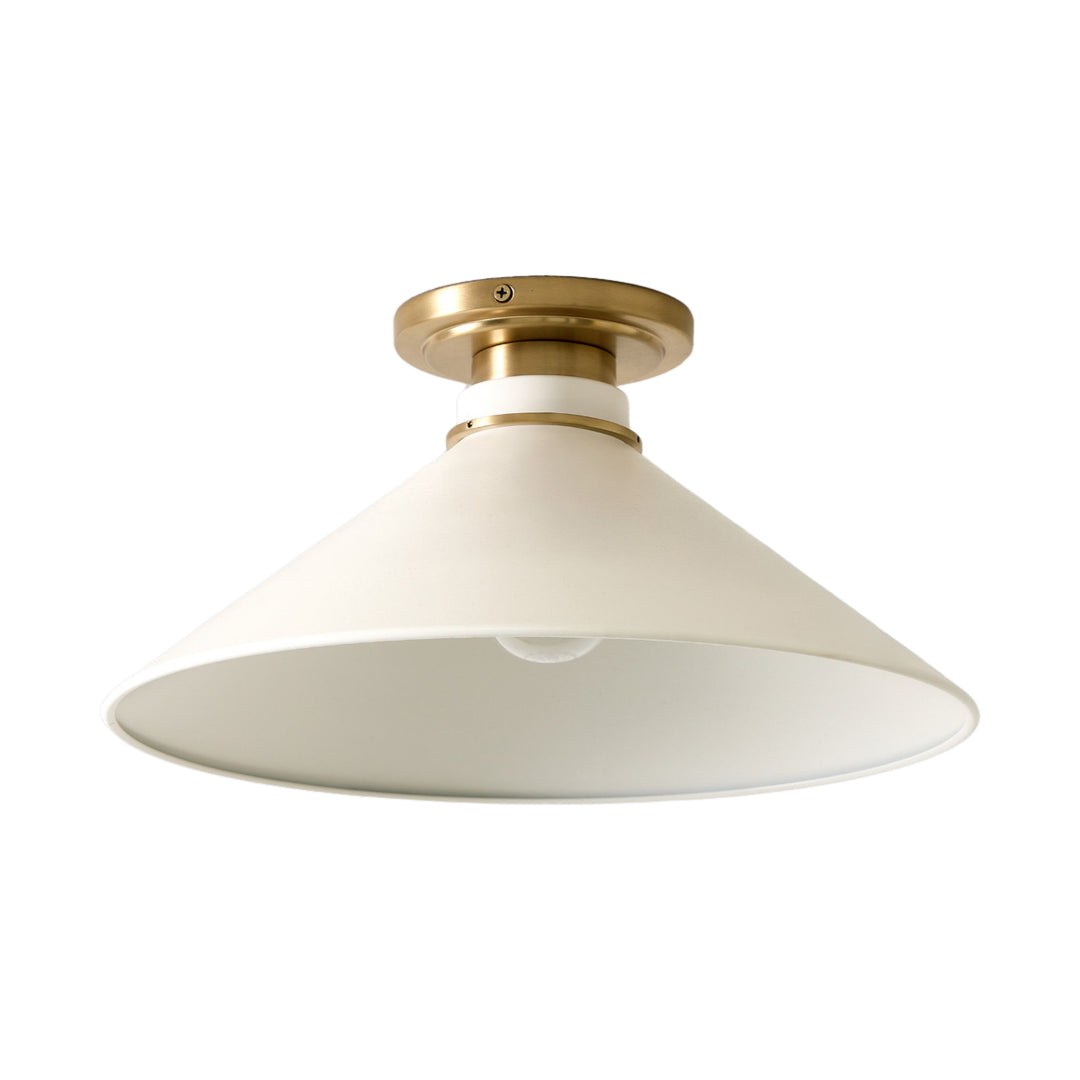 Aurenza Modern Industrial Flush Mount – Elegant Ceiling Lamp for Residential Interiors
