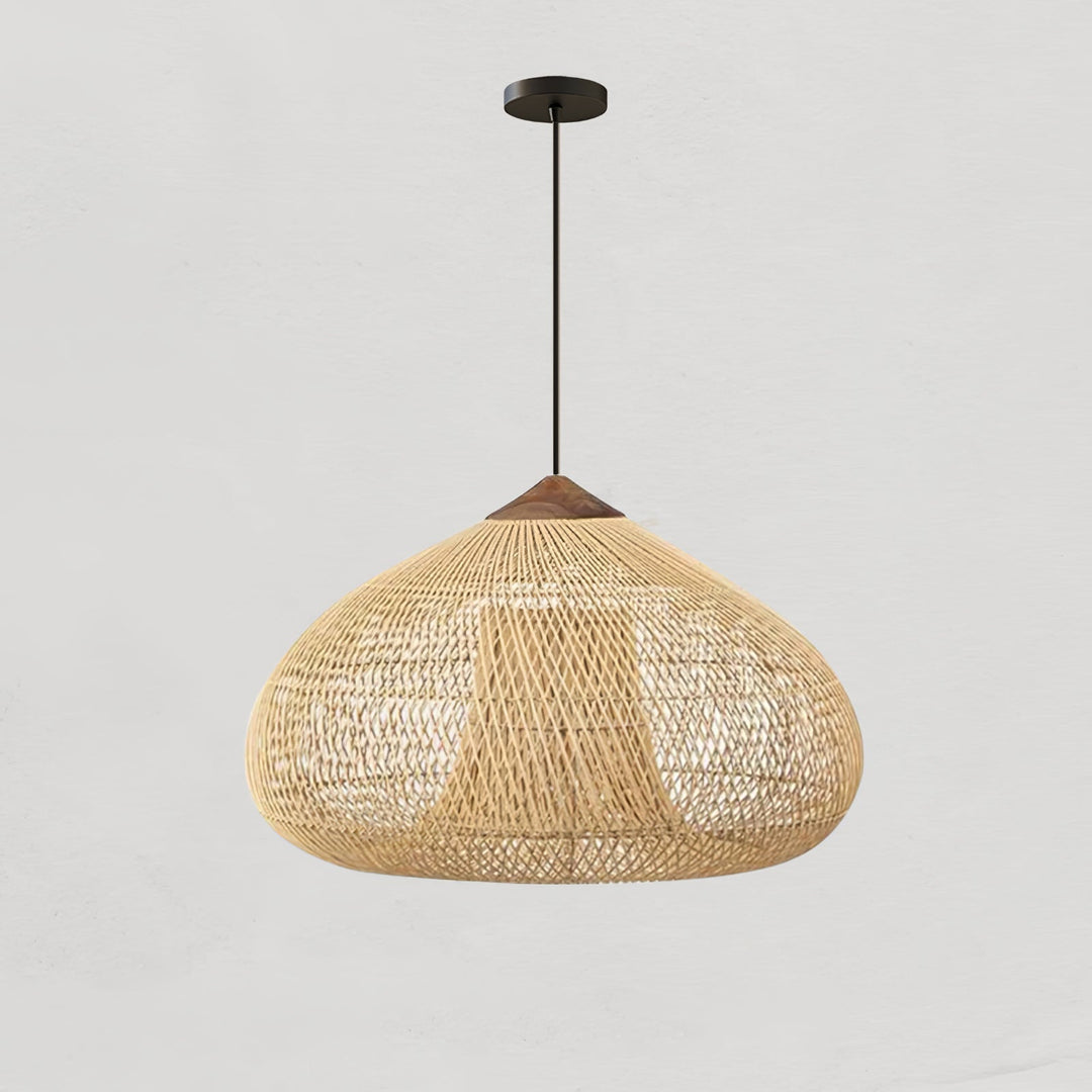 Harp Braided Rattan Pendant Lamp