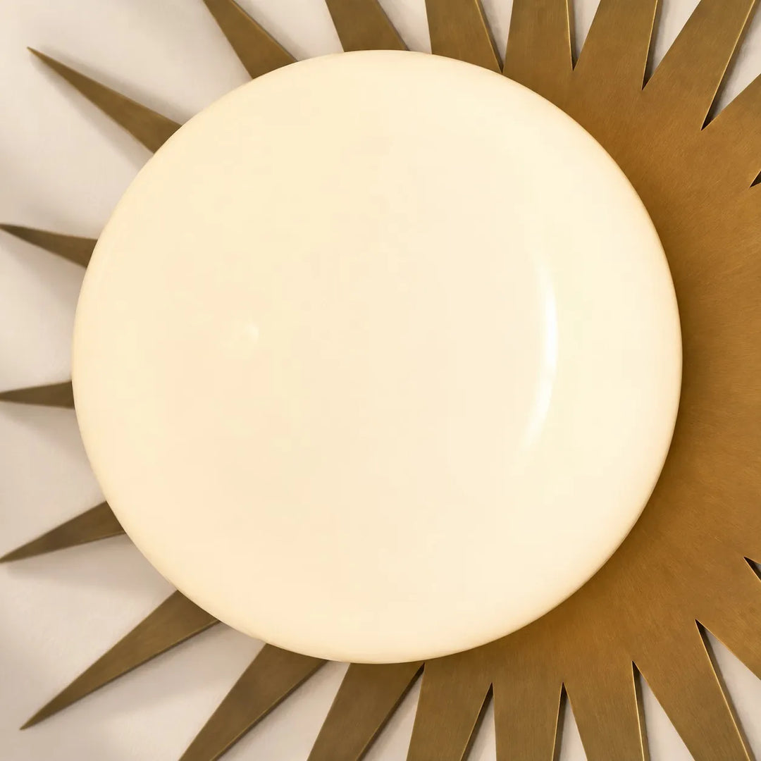 Solid Brass Modern Hallway Wall Lamp