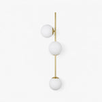 Load image into Gallery viewer, Gold left-facing wall sconce