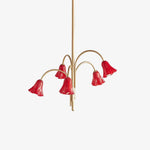 Bild in der Galerieansicht laden, Bellina Modern Blooming Flower Chandelier – Soft Ambient Lighting for Contemporary Spaces

