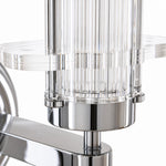Cargar imagen en el visor de la Galería, Bauhaus Ribbed Acrylic LED Wall Sconce