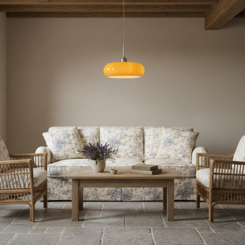 Lámpara Colgante Estilo Retro Potivus Glow – Luz Colgante Escultural para Salas N36