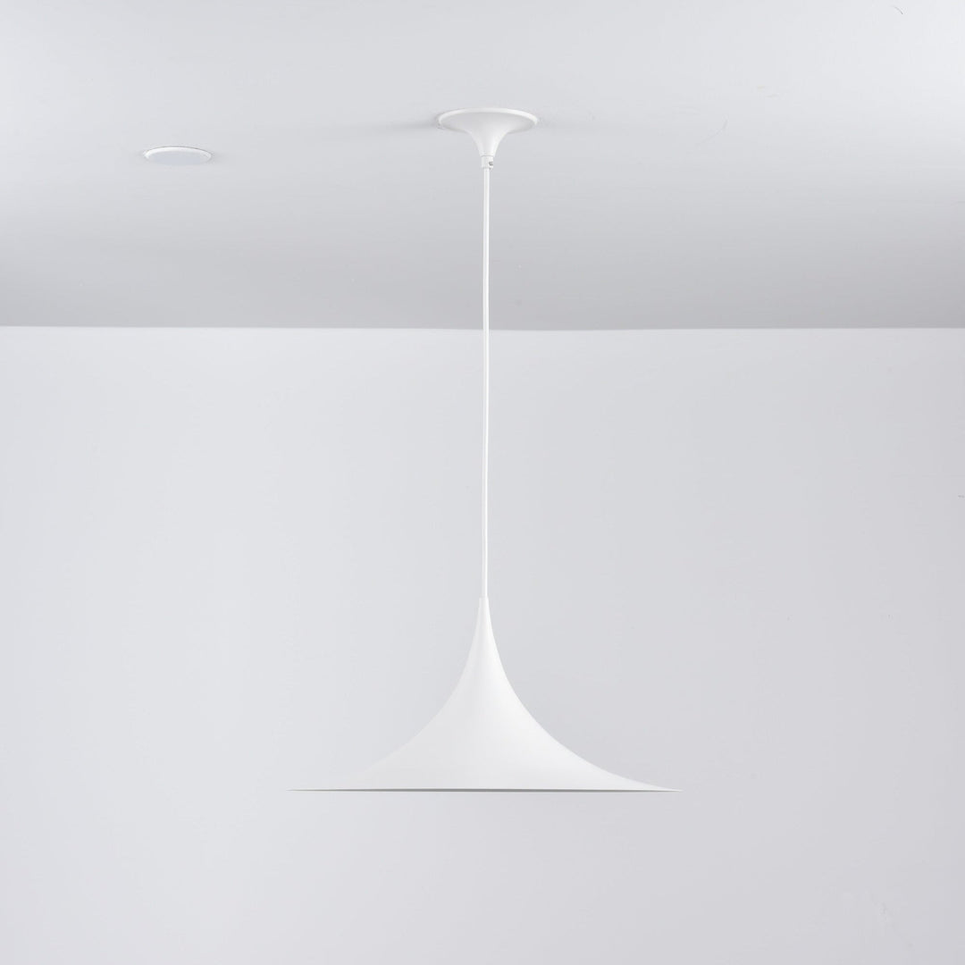Arch-Shaped Aluminum Plug-In Pendant Light