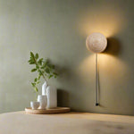 Load image into Gallery viewer, Amber Loft Travertine Round Sconce Wall Light