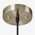 Charger l'image dans la visionneuse de galerie, Bubble Glass Globe 3 - Light Single Pendant Light With Adjustable Cord