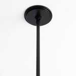 Cargar imagen en el visor de la Galería, Lámpara colgante de exterior de vidrio Ferrix - Iluminación industrial para porches delanteros
