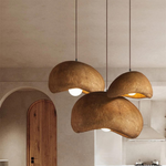 Load image into Gallery viewer, Wabi-Sabi Coffee Cloud Japandi Resin Pendant Light