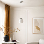 Mallew Vintage Glass Pendant Light - Honeycomb Shape Design for Bedroom or Corridor