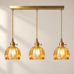 Charger l'image dans la visionneuse de galerie, Nordic Colorful Flower Glass Pendant Lamp