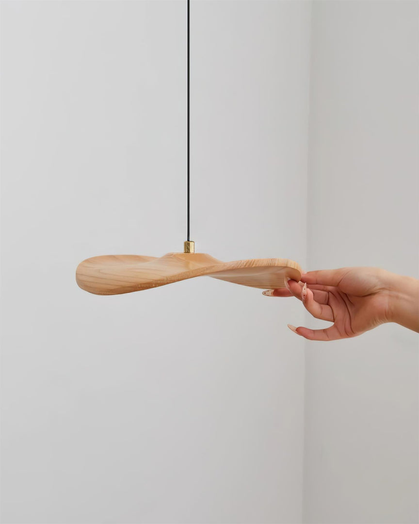 Twisora Wood Chandelier