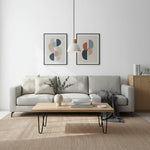 Bild in Gallery-Viewer laden, Cerawooda Moderne Hängelampe – Klare Kreisform für den Wohnbereich