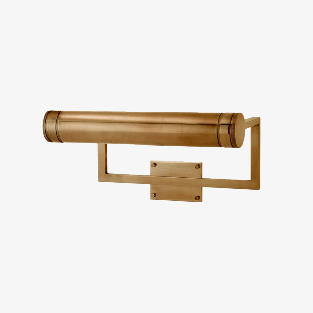 Aurix Bilderleuchte – Schlankes, schmales Design Wandleuchte Metallfinish für Wohnzimmer & Galerien