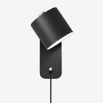 Cargar imagen en el visor de la Galería, Flexible Rotatable Cylinder Plug-in Wall Lamp