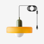 Charger l'image dans la visionneuse de galerie, Bauhaus Colorful Glass Plug-In Pendant Light