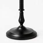 Charger l'image dans la visionneuse de galerie, Close-up of stable round black iron floor lamp base