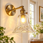 Cargar imagen en el visor de la Galería, Glass Flower Vase Pendant Light