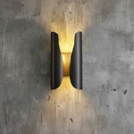 Cargar imagen en el visor de la Galería, Aplique de Pared Artístico Escultural Auregon – Lámpara de Pared de Metal Enrollado Abstracto para Pasillo o Sala de Estar