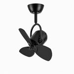 Cargar imagen en el visor de la Galería, Fixed compact fan in black