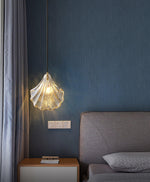 Bild in Gallery-Viewer laden, Hand-Blown Glass Brass Plug-In Swag Pendant