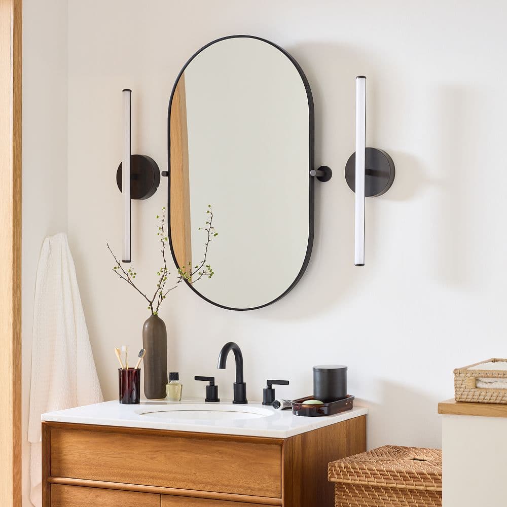 Voro Modern Led Sconce – Elegant Light Rods Design For Bathroom