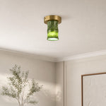 Bild in Gallery-Viewer laden, Single Jade Lamps ceiling lamp in a bright interior