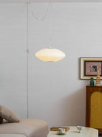 Bild in Gallery-Viewer laden, White Geometric Wire Swag Pendant Light