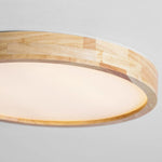 Charger l'image dans la visionneuse de galerie, Plafonnier LignoForma en forme géométrique - Plafonnier LED contemporain en bois pour chambre et salon